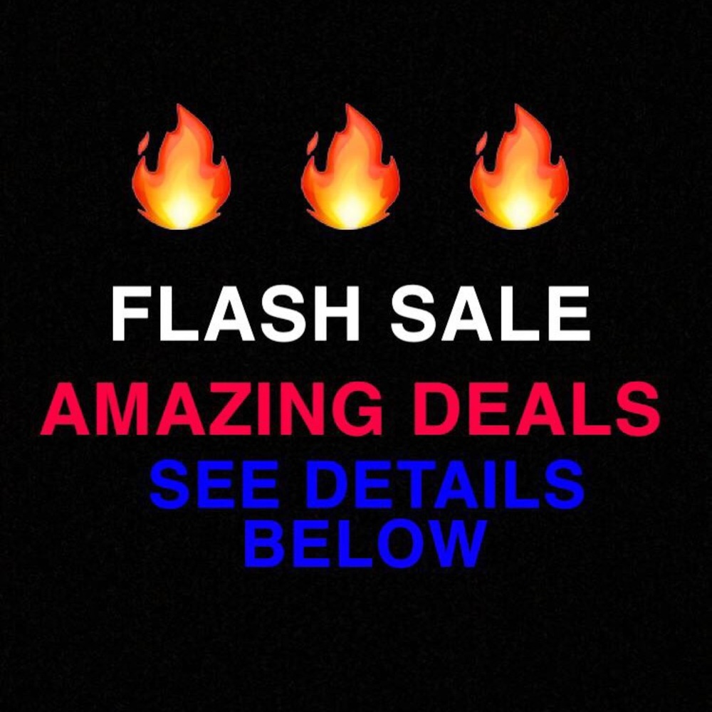 FLASH SALE ON ALL MY ITEMS SEE DETAILS BELOW